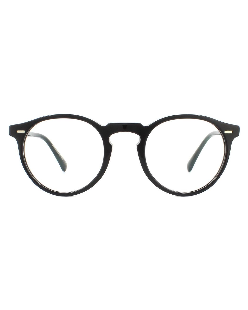 Oliver Peoples Black Glasses Frames Gregory Peck Ov5186 1005