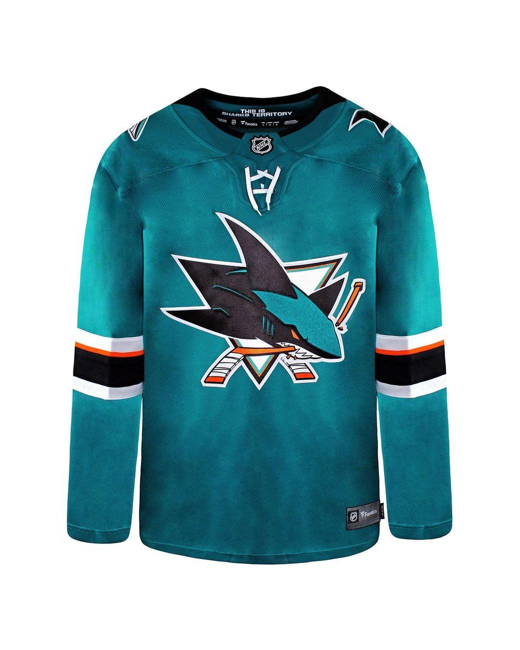 Fanatics Blue Nhl San Jose Sharks Breakaway Jersey for men