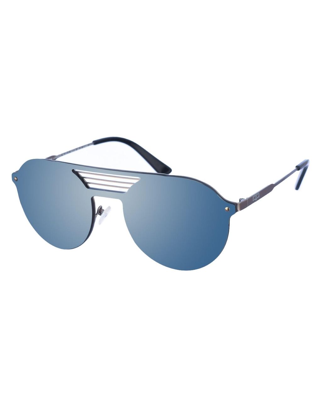 Kypers Blue New Lourenzo Oval Shaped Nylon Sunglasses