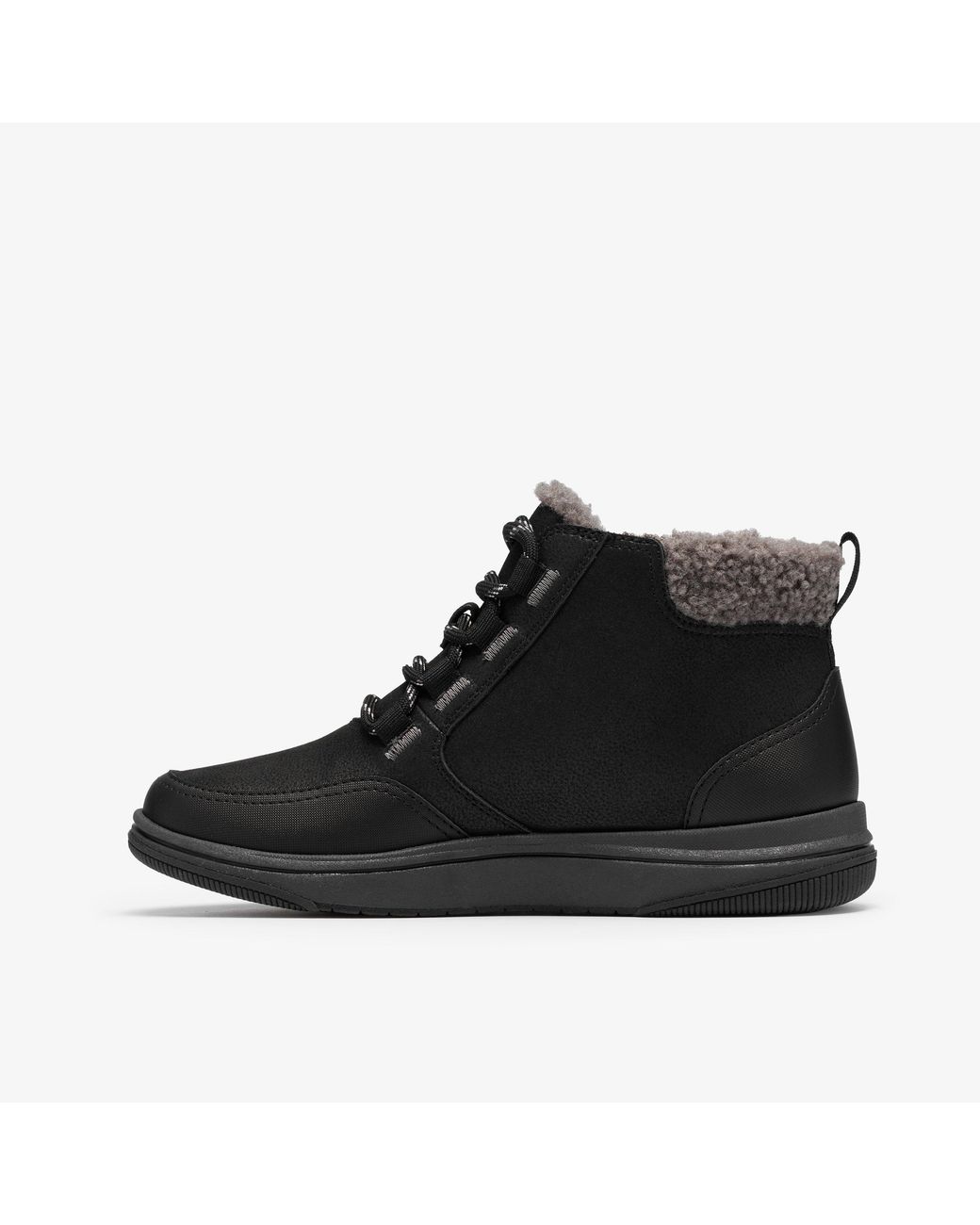 Clarks Black Brinkley Moss Boots