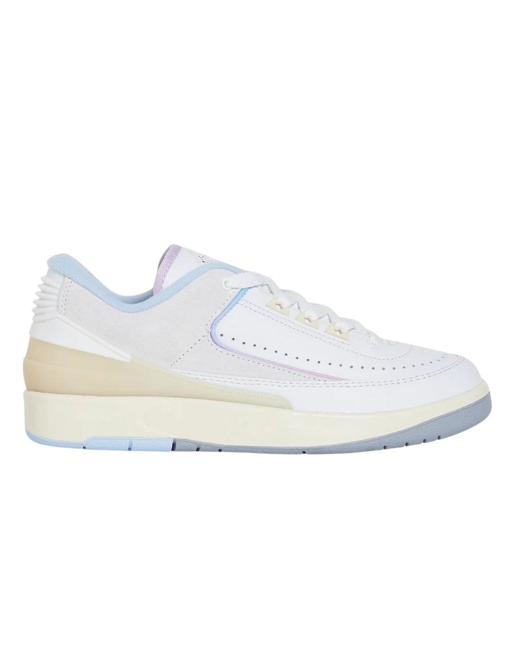 Nike White Air Jordan Retro Low Trainers Leather