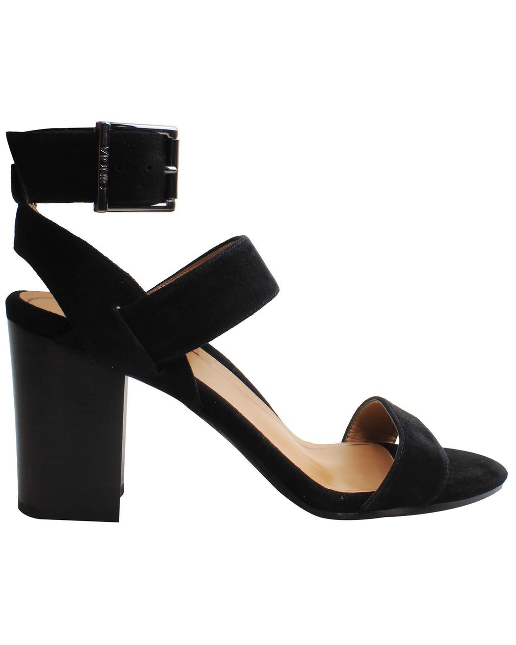 Vionic Black Perk Sofia Heeled Sandals