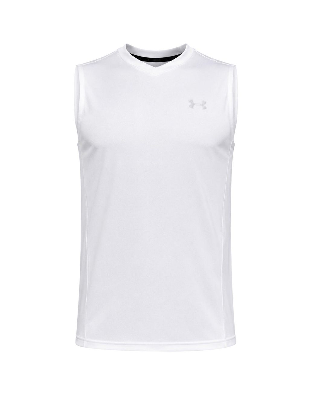 Under Armour White Supervent Mesh Vest for men