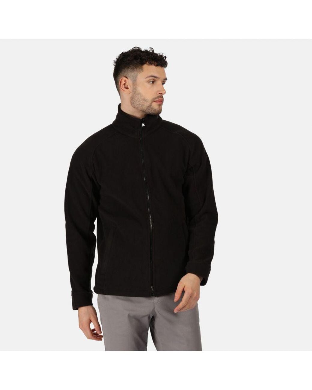 Regatta Blue Thor Iii Anti-Pill Fleece Jacket for men