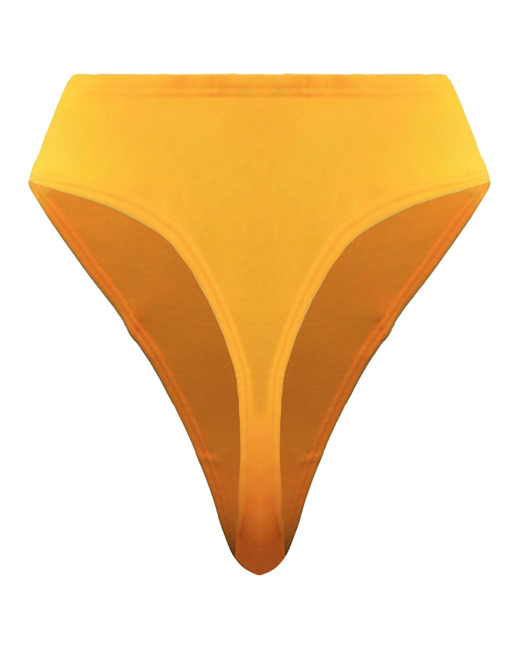 Adidas Orange Regular Fit Thong Cotton