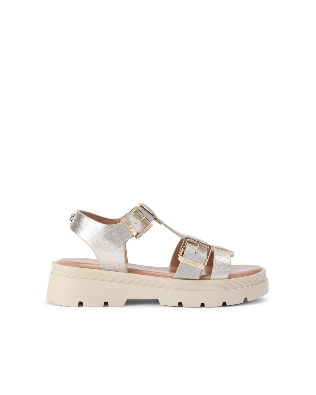 Carvela Kurt Geiger Natural Bormio Sandal Sandals