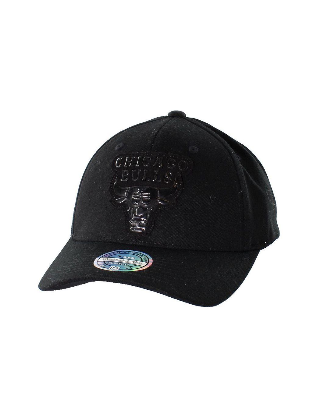 Mitchell & Ness Chicago Bulls Flexfit Cap in Black für Herren