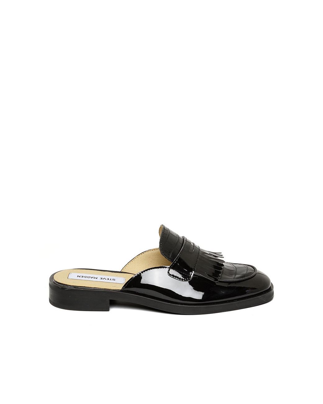 Steve Madden Black Nanette 018 Mules