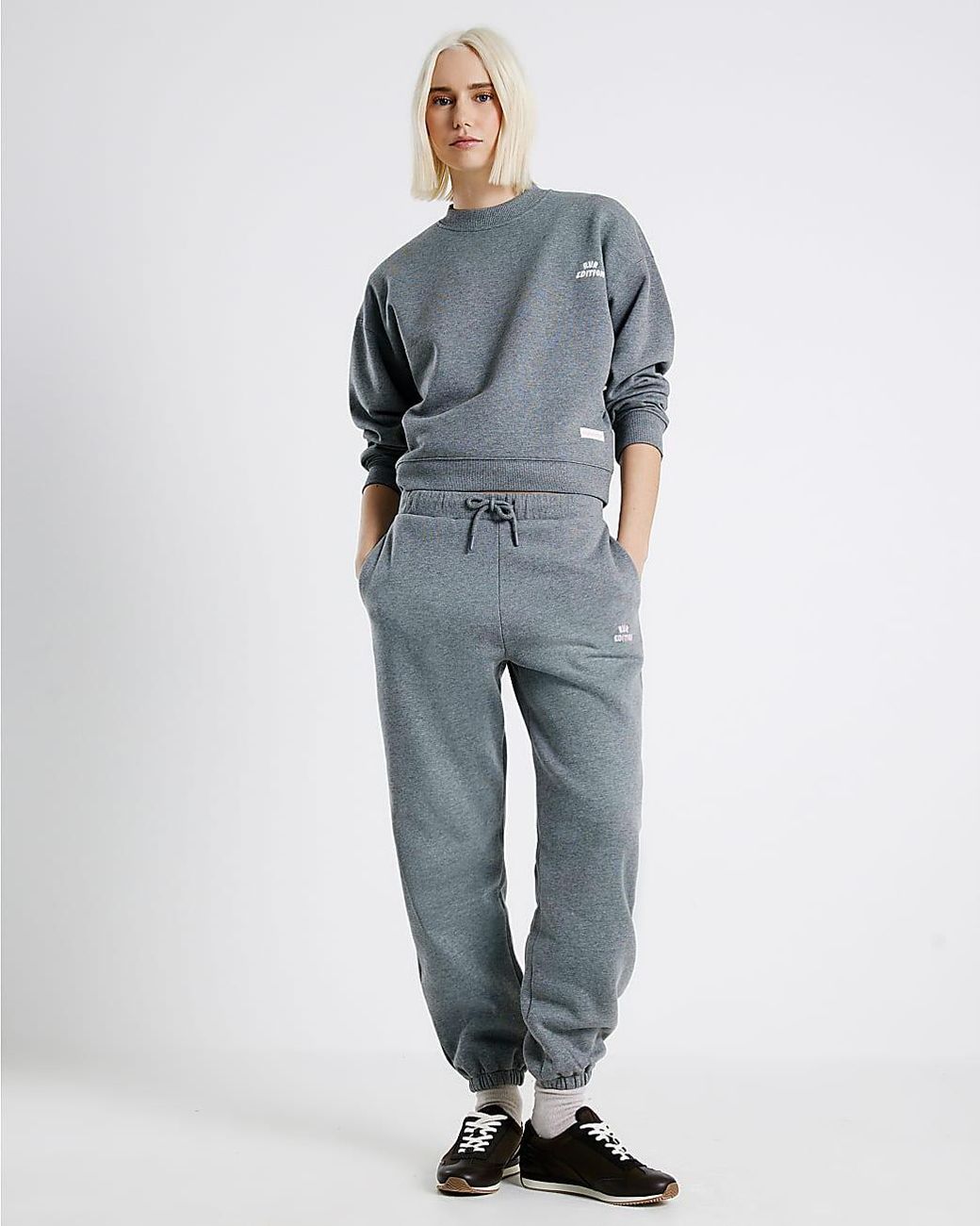 River Island Blue Sweatshirt Rvr Edition Back Print