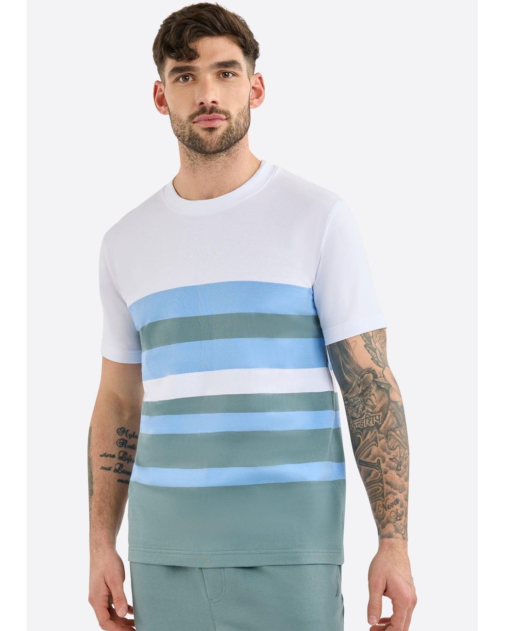 Nautica Blue Trelew T-Shirt for men