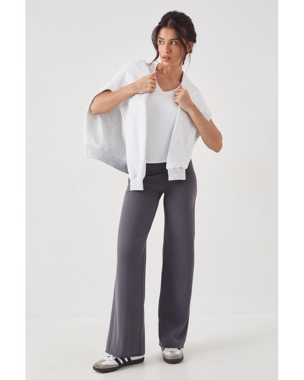DSGN Studio Blue Sculpt Straight Leg Trouser