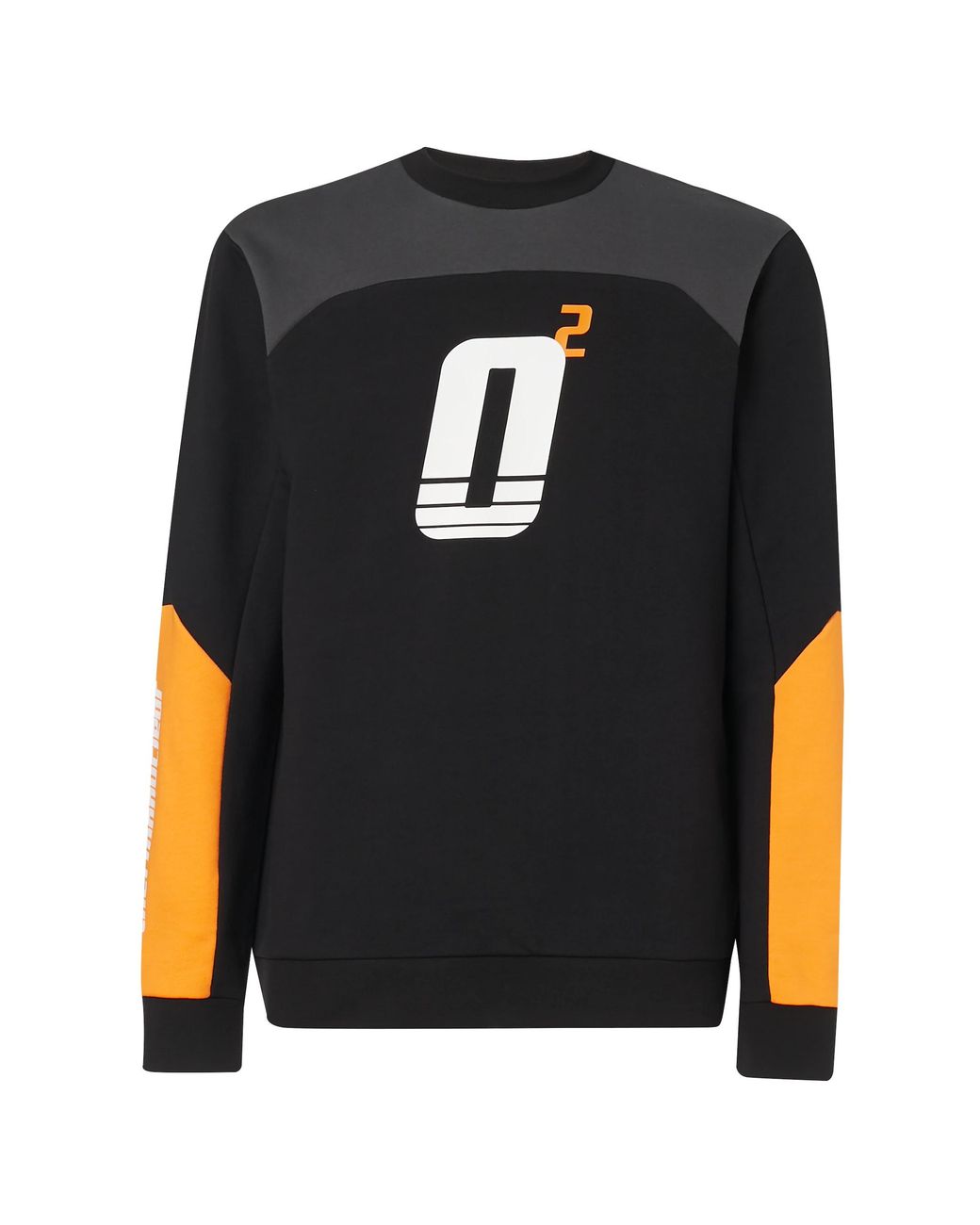 Oakley Black Long Sleeve Crew Neck Racing Team Top 472544 02E Cotton for men