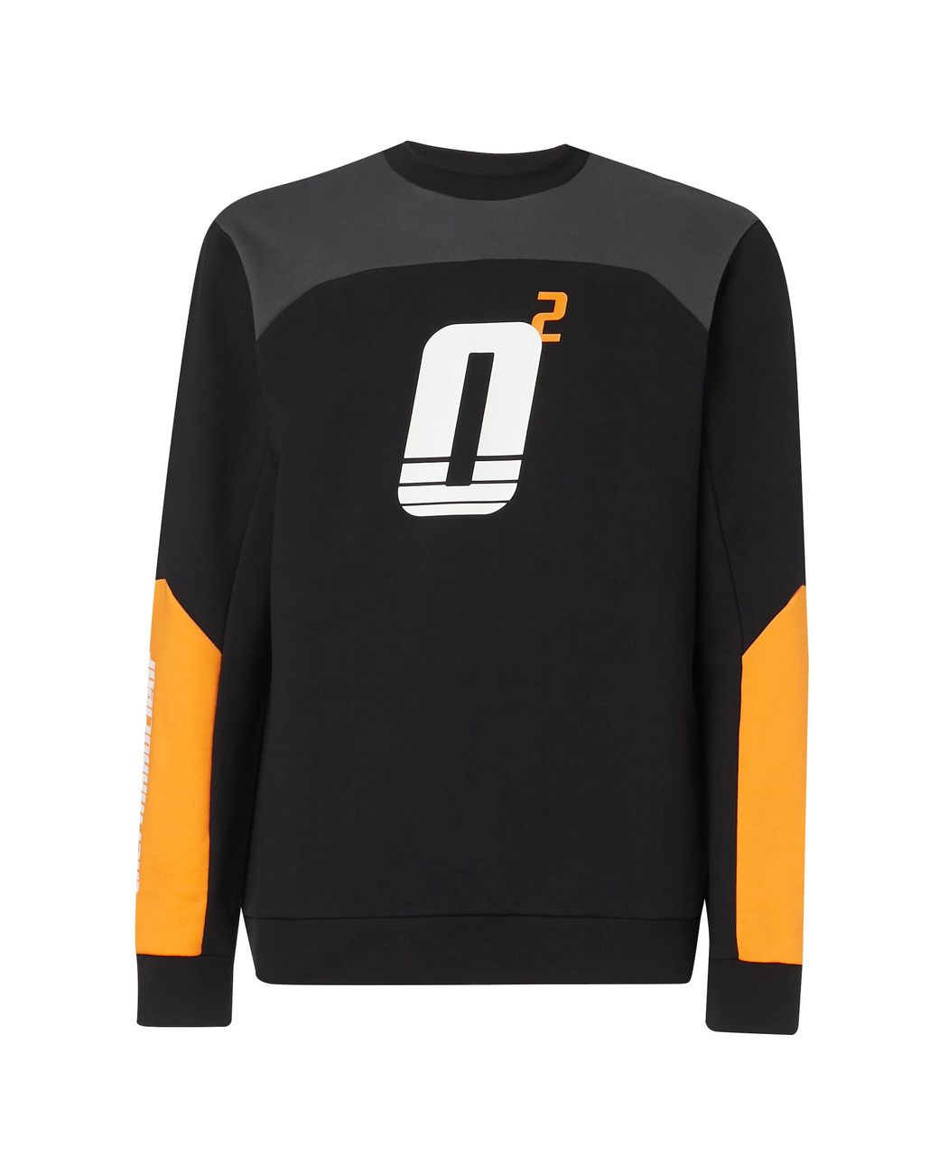 Oakley Black Long Sleeve Crew Neck Racing Team Top 472544 02E Cotton for men