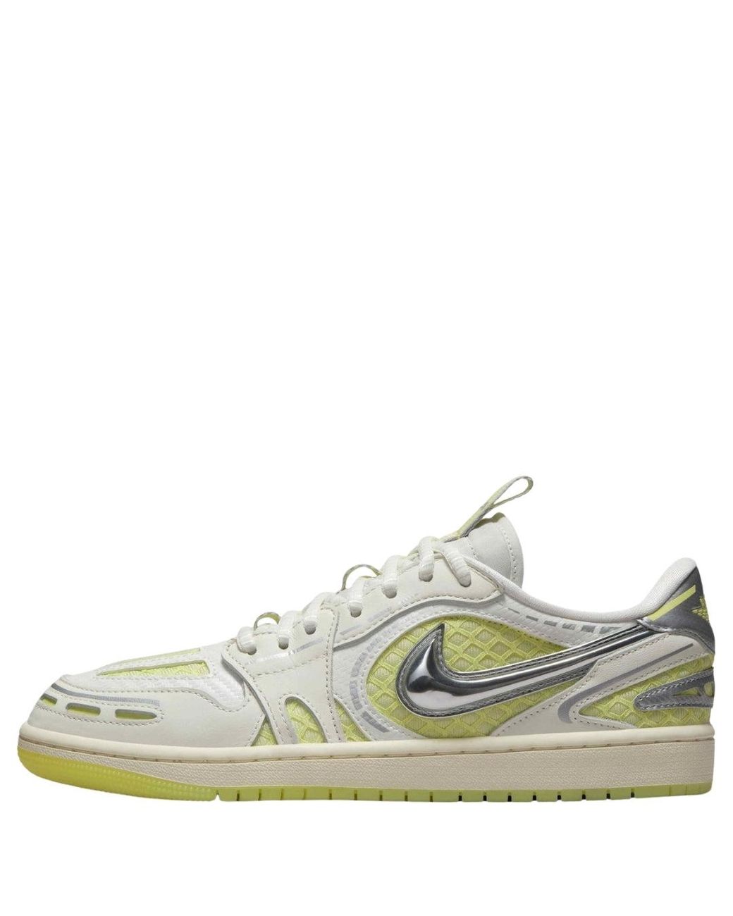 Nike Green Air Jordan 1 Low Method Of Make V3 Sail Luminous Trainers