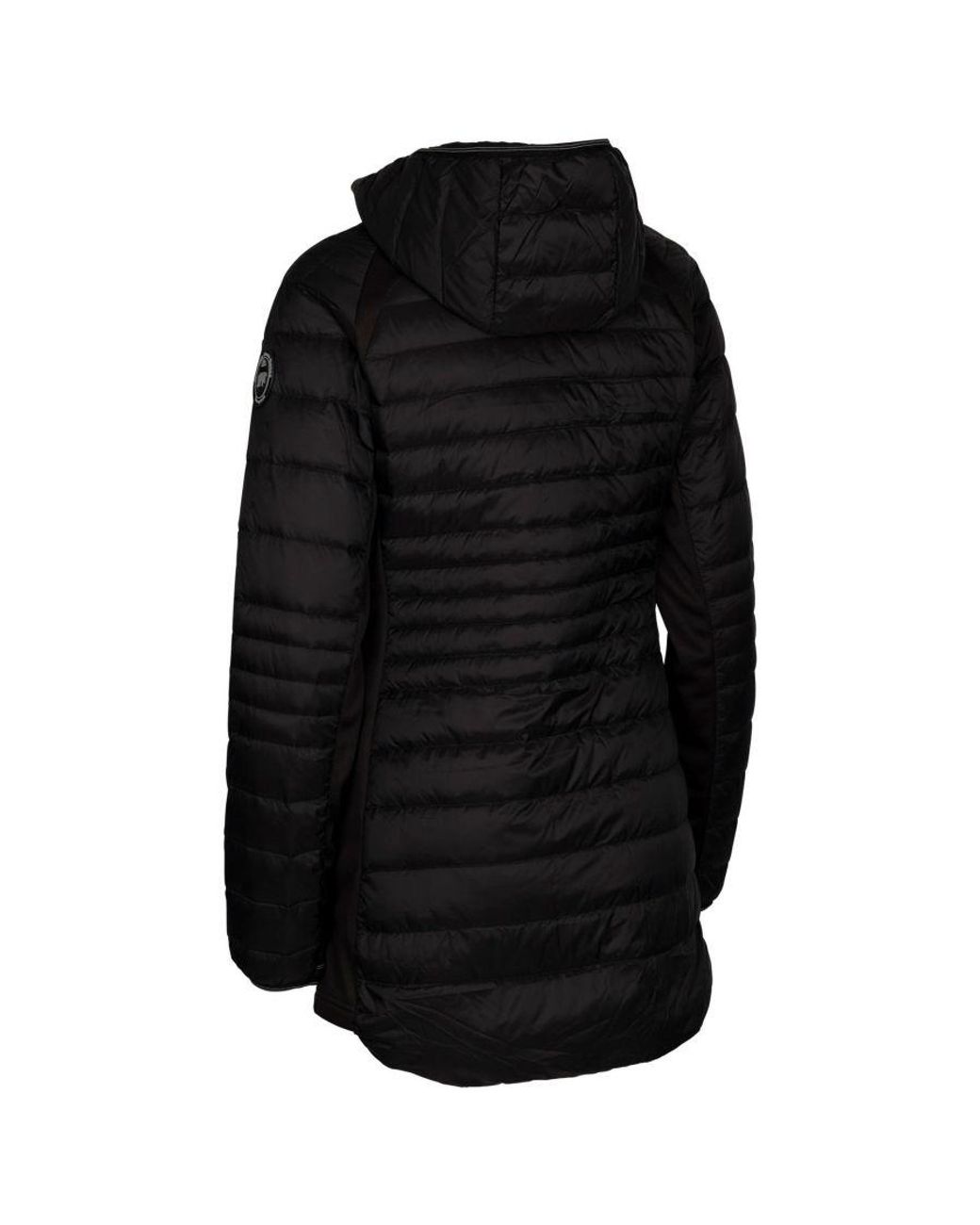 Trespass Black Ladies Hub Down Jacket