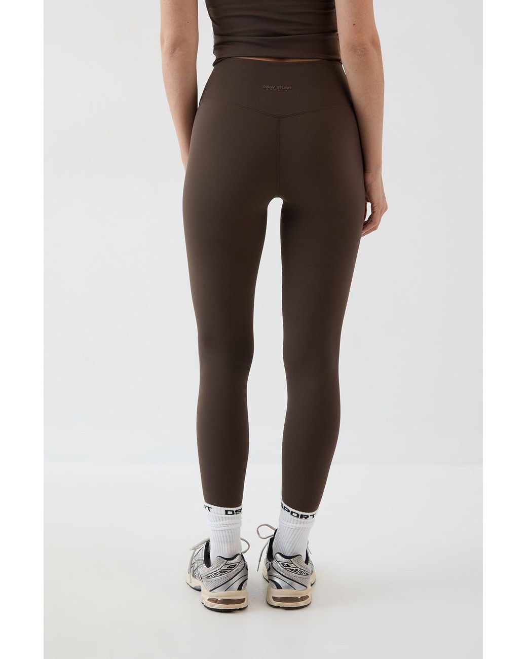 DSGN Studio Brown Sculpt High Waist Legging