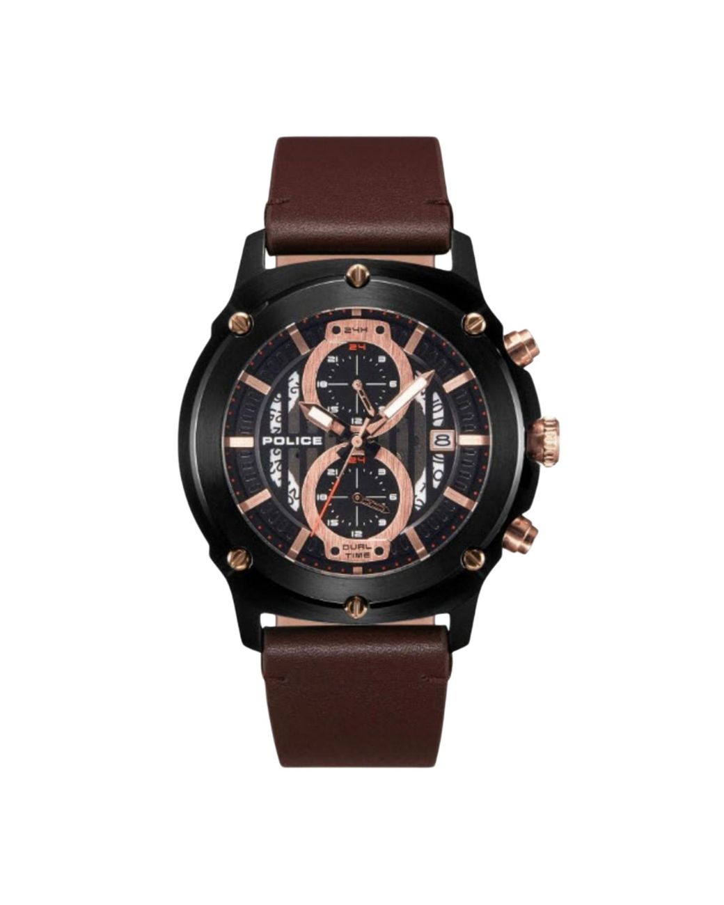 Police Black Watch Quartz Stainless Steel for men