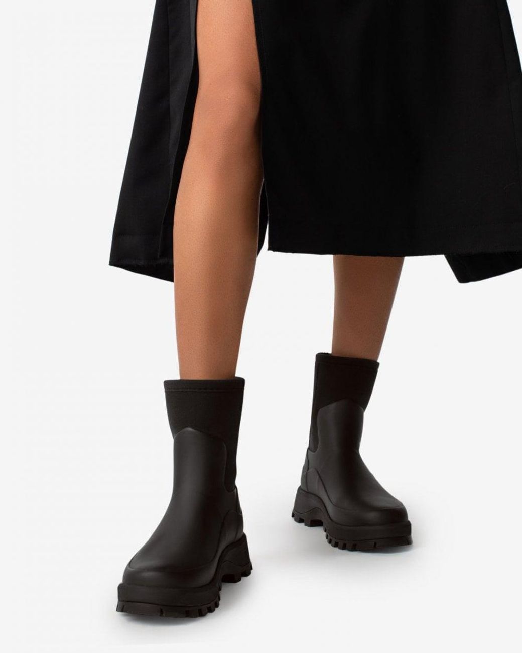 Hunter Black City Explorer Short Boots