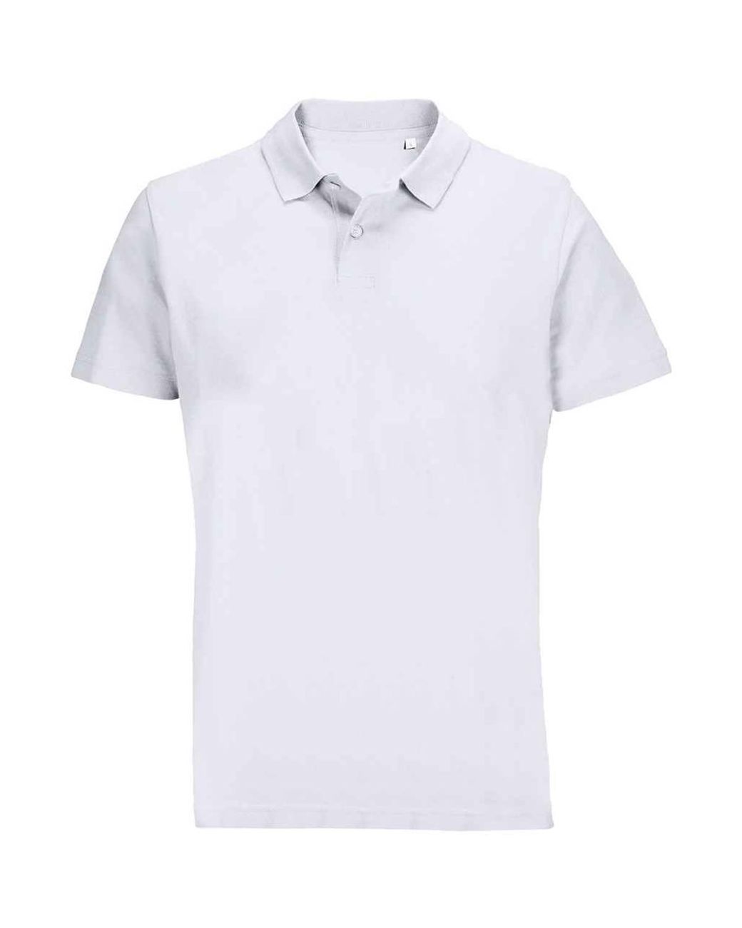 Sol's White Adult Pulse Pique Polo Shirt