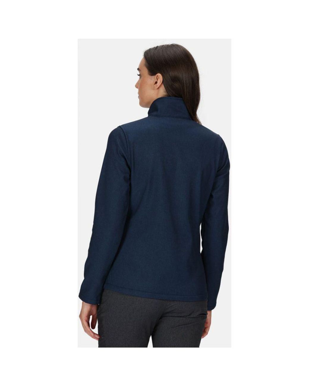 Regatta Blue Connie V Wind Resistant Softshell Jacket