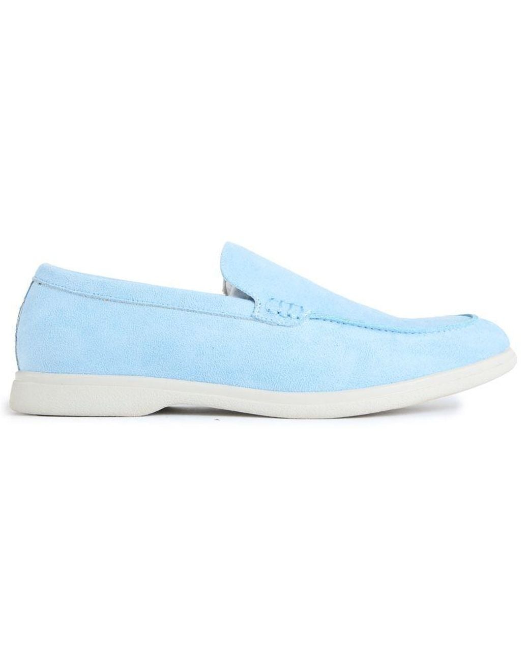 V.Gan Blue Cashew Vegan Suede Shoes for men
