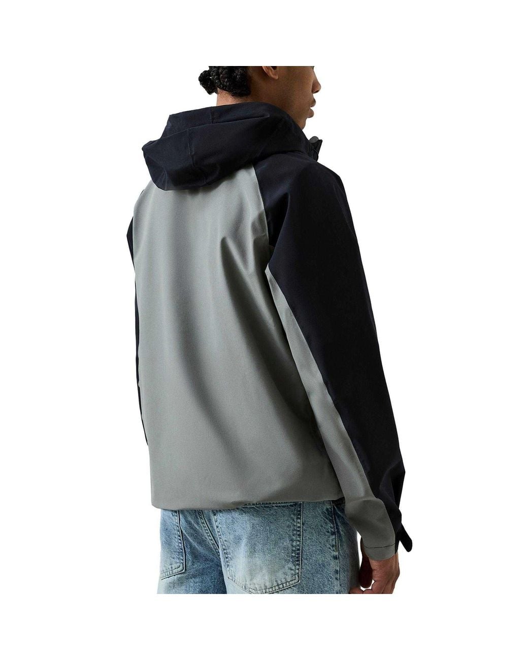 Reebok Black Rodden Lightweight Raglan Jacket for men