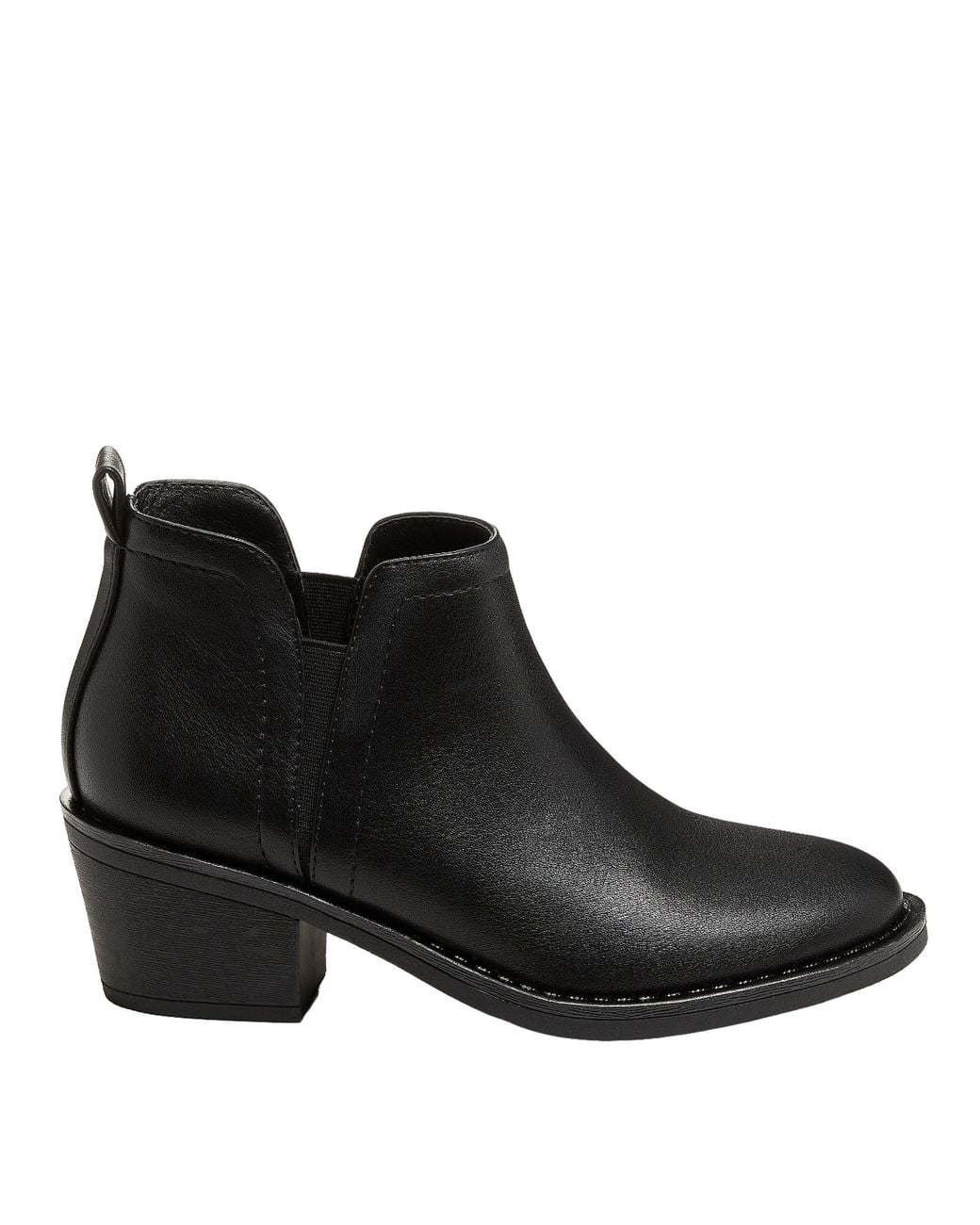 Rocket Dog Black Ladies York Ankle Boots