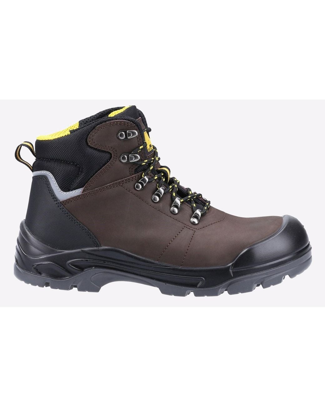 Amblers Safety Black As203 Laymore Water Resistant Leather for men