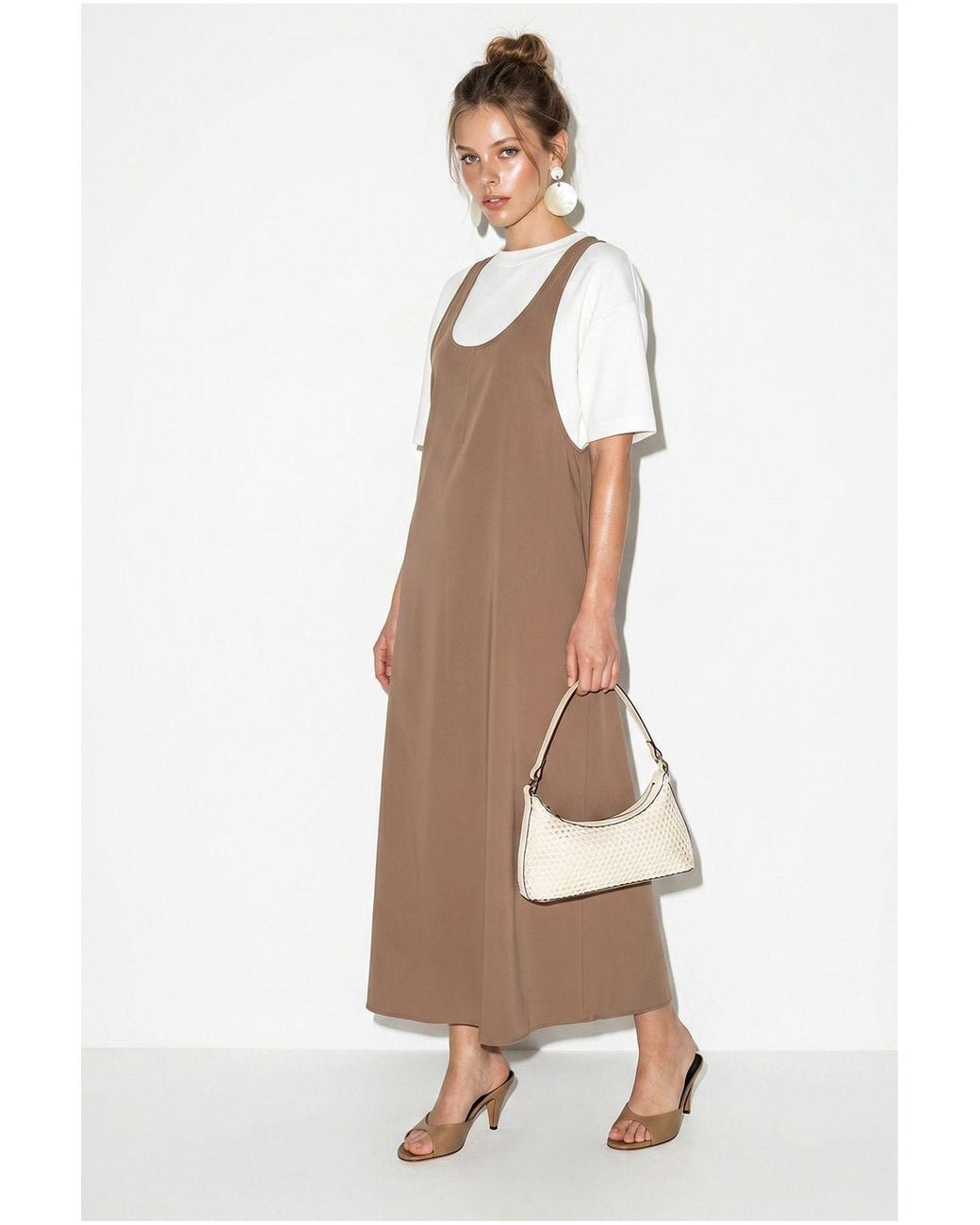 Bianco Lucci Multicolor Midi Dress