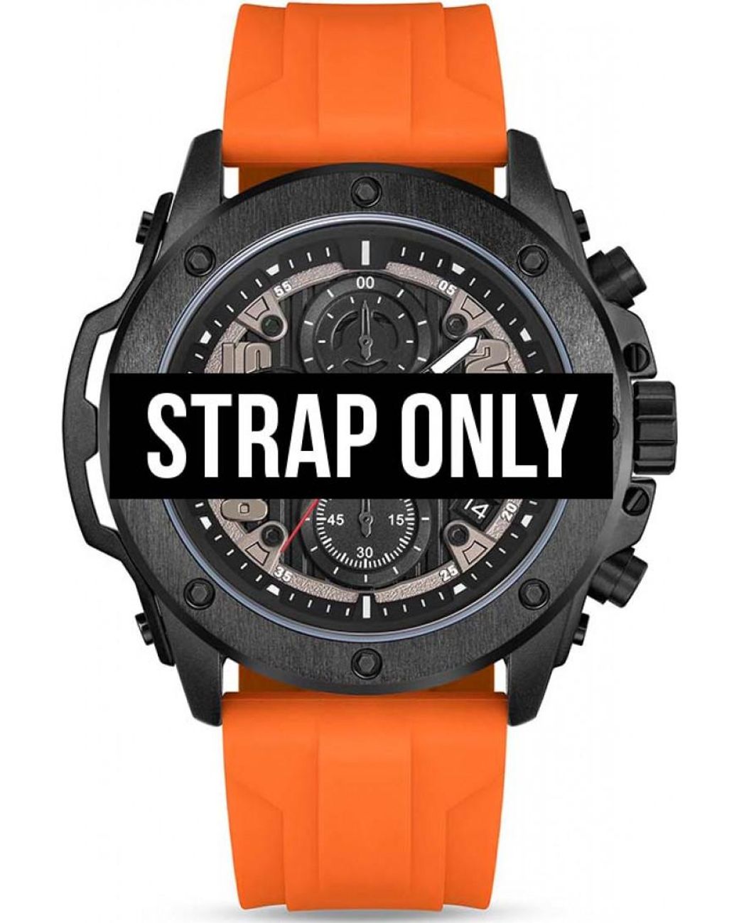 Police Black Pewgo00777X1 Clout Watch for men