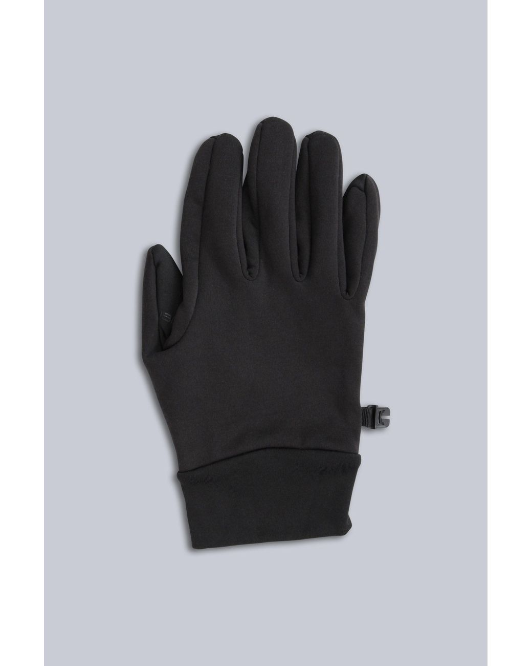 Mountain Warehouse Black 'Aspen' Liner Gloves Comfy Travelling Winter Glove for men