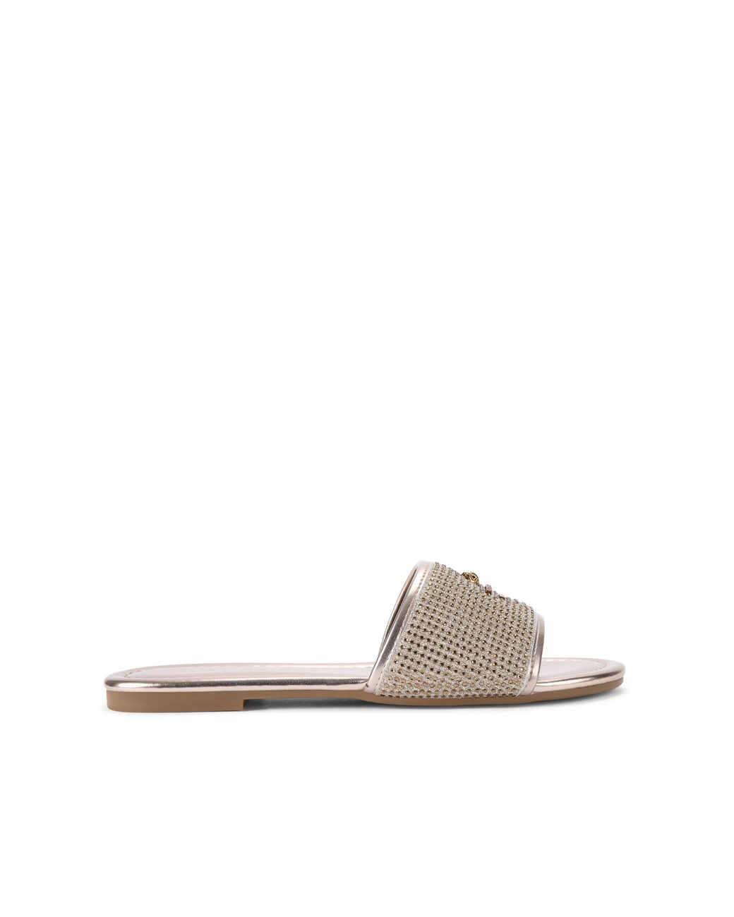 Kurt Geiger Natural Kgl Greenwich Flat Sandal Sandals