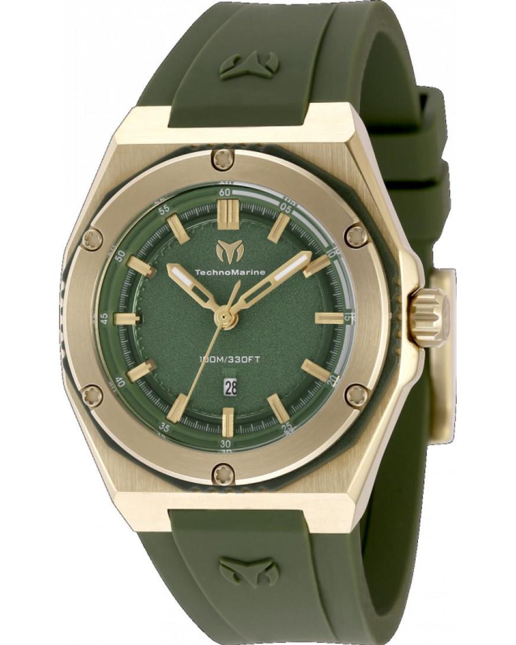 TechnoMarine Green Tm-416083 Ladies Coral Legacy Watch