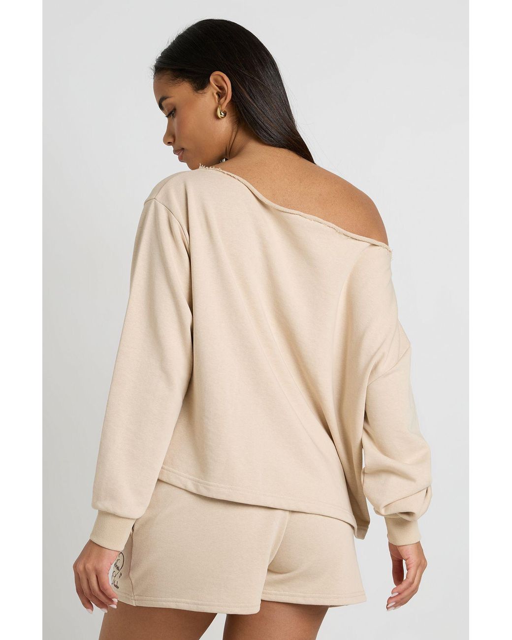Boohoo Natural Wellness Club Short Tracksuit