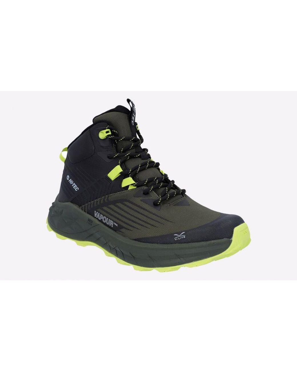Hi-tec Black Fuse Trail Mid Waterproof for men