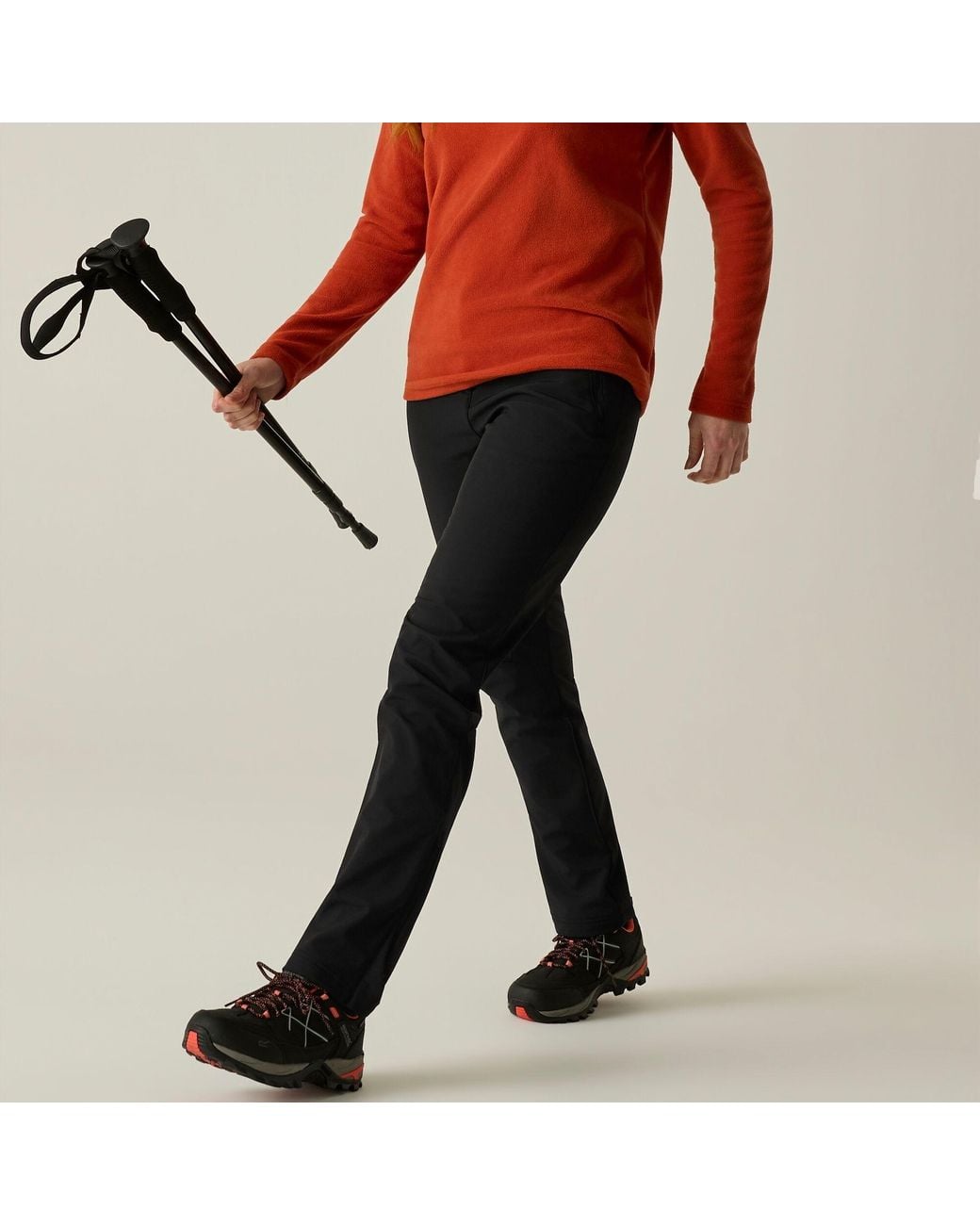 Regatta Red Ladies Geo Ii Softshell Trousers