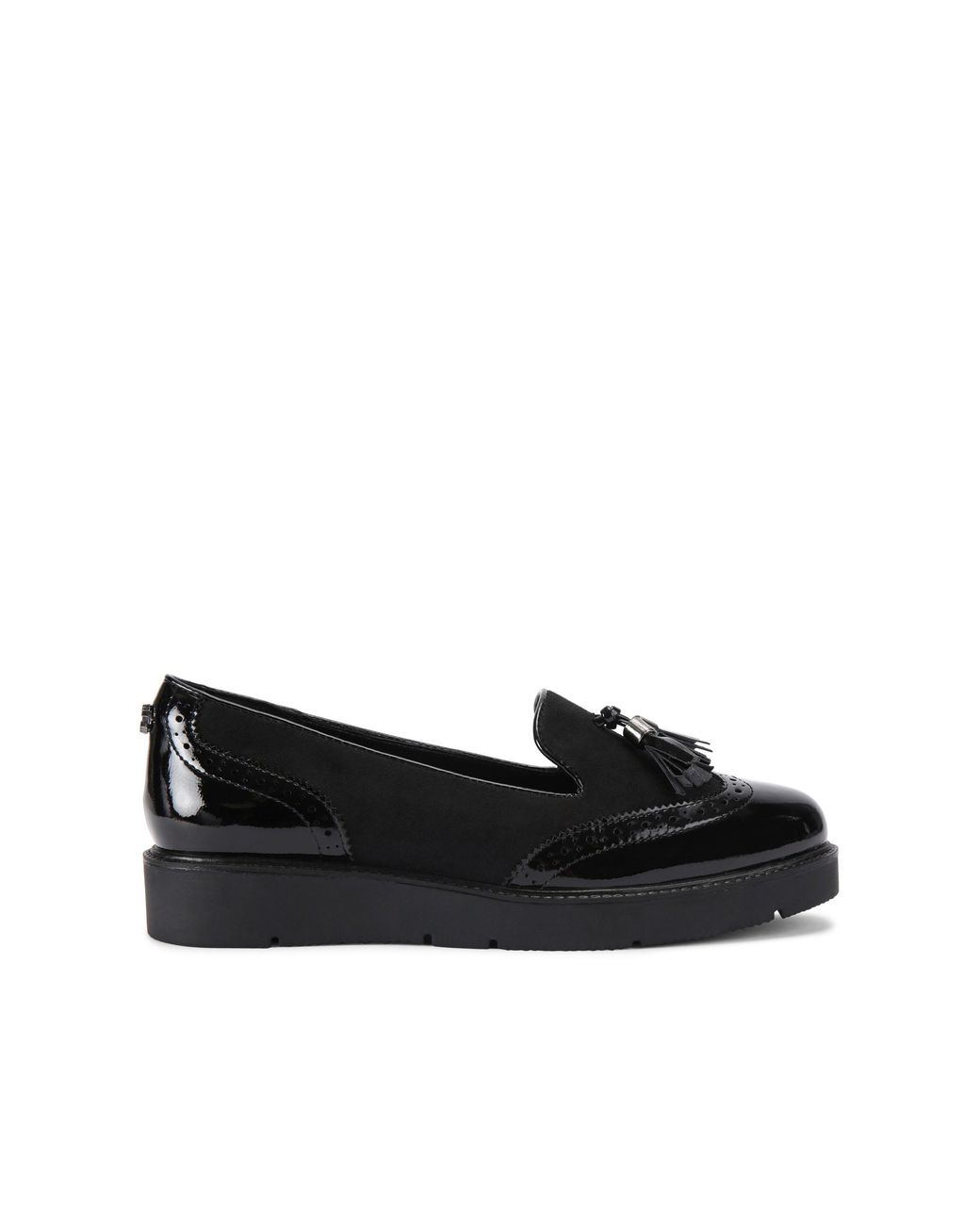 Carvela Kurt Geiger Black Sky Brogue Loafers
