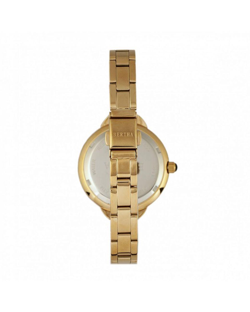 Bertha Metallic Madison Sunray Dial Bracelet Watch