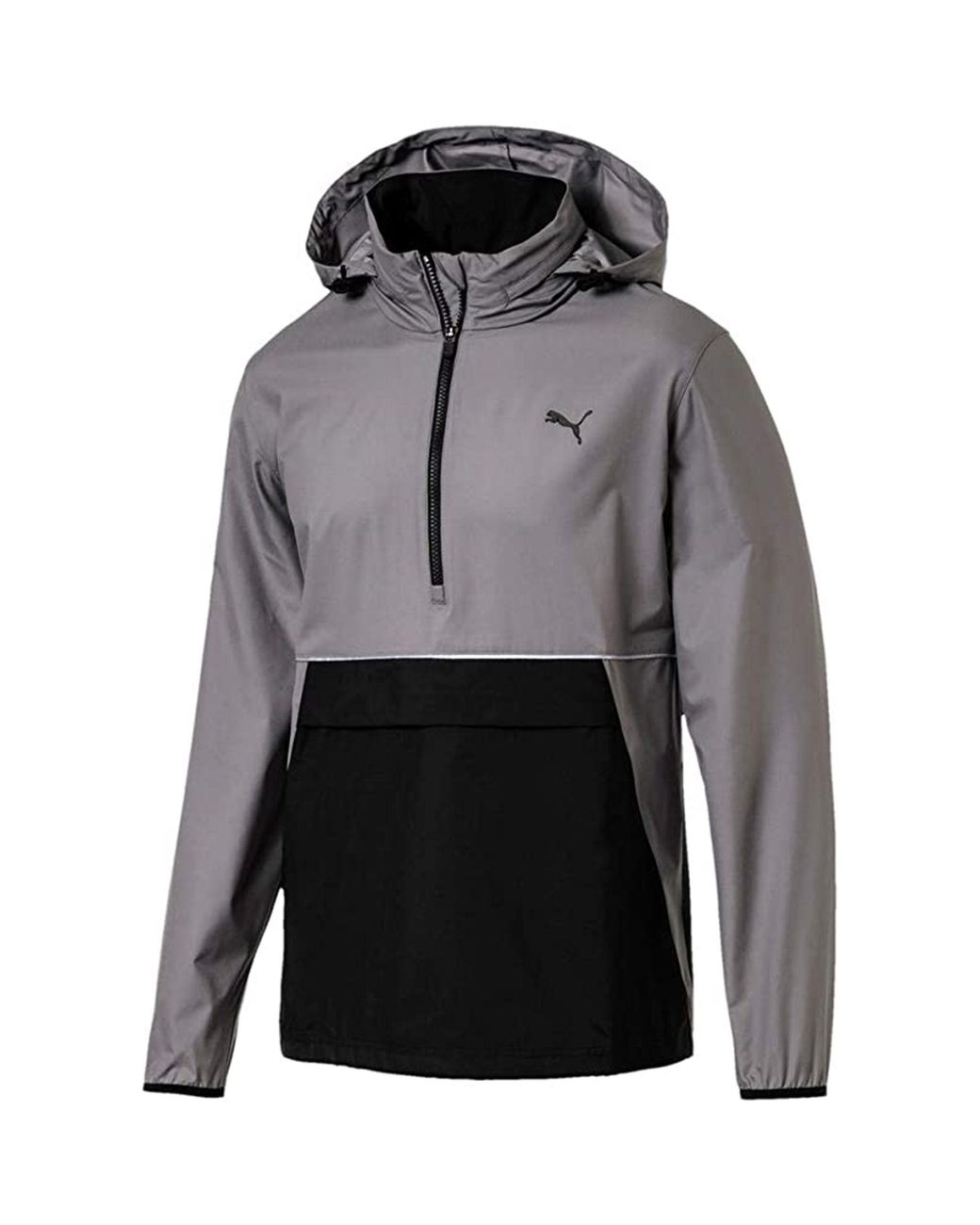 PUMA Gray Golf Retro Anorak Jacket for men