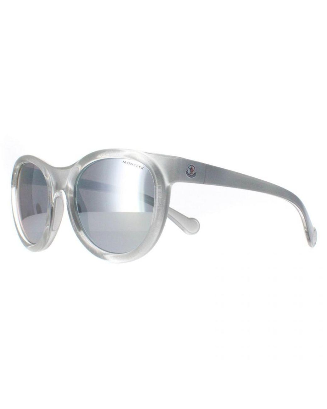 Moncler Gray Round Transparent Mirror Ml0087