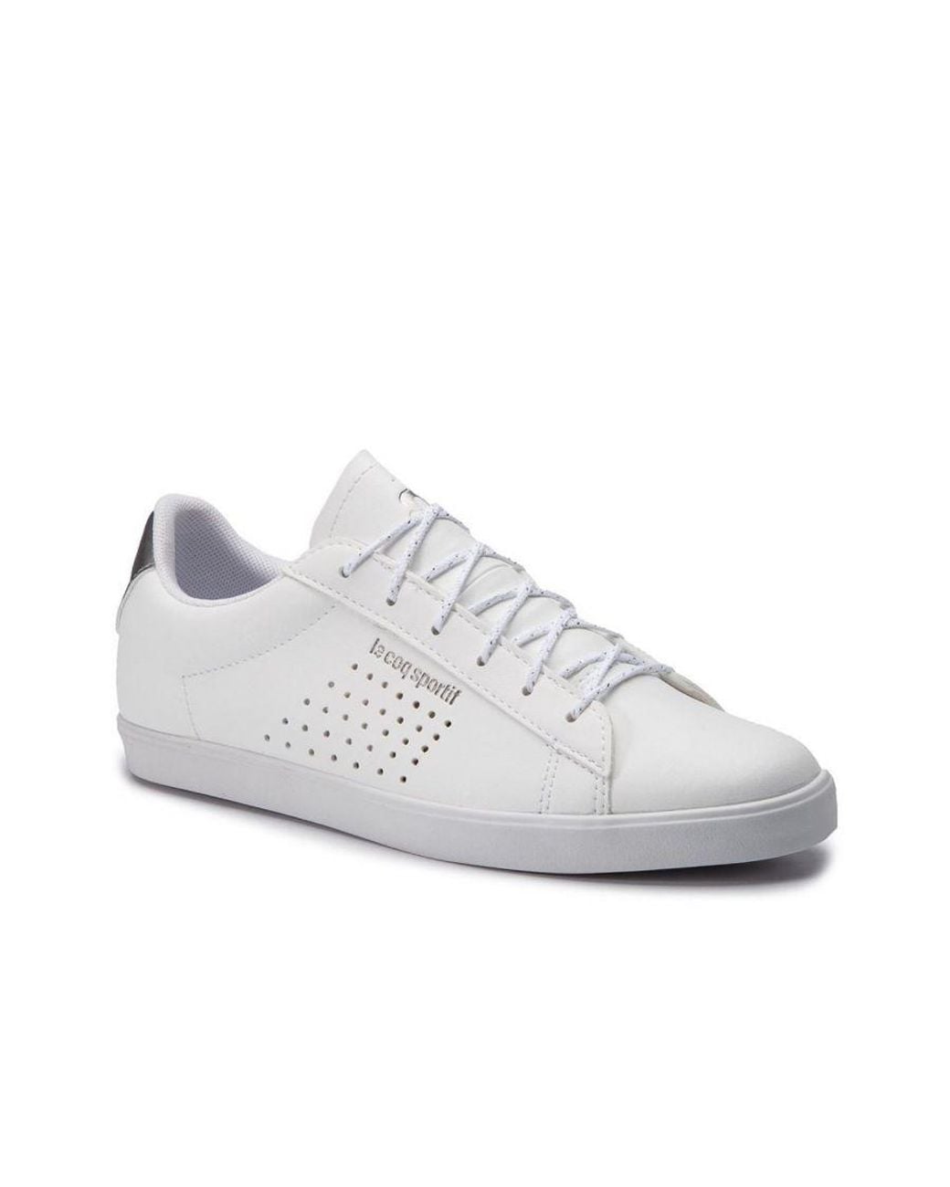 Le Coq Sportif Gray Agate Lo Trainers Leather