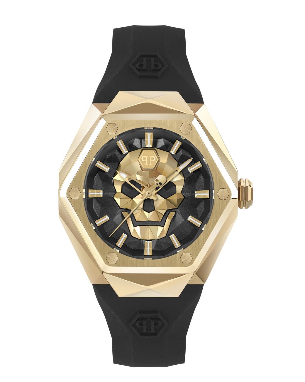 Philipp Plein Black Kull Spikes Watch Pwada0224