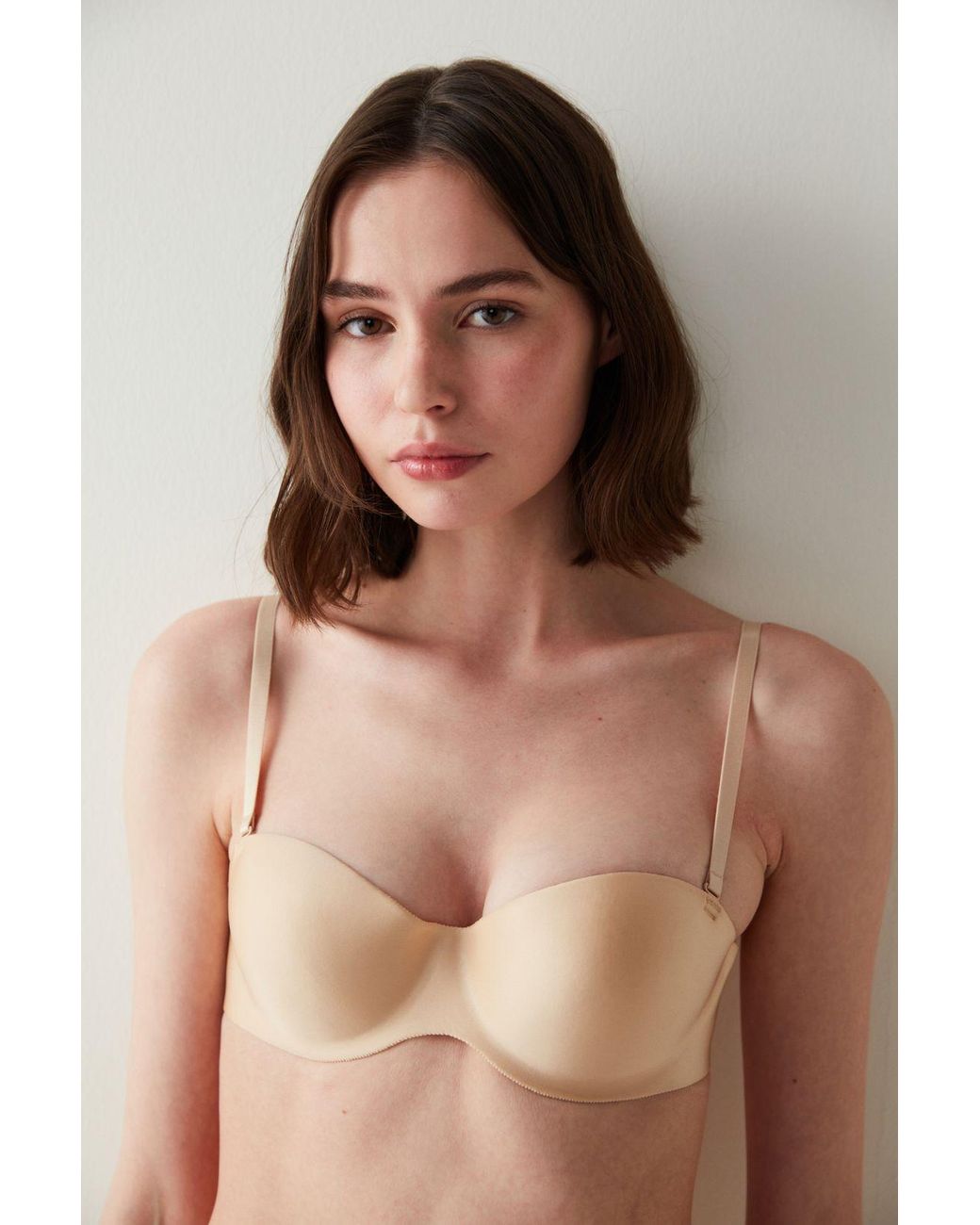 Penti Natural Underwired Jersey Bra With Removable Straps