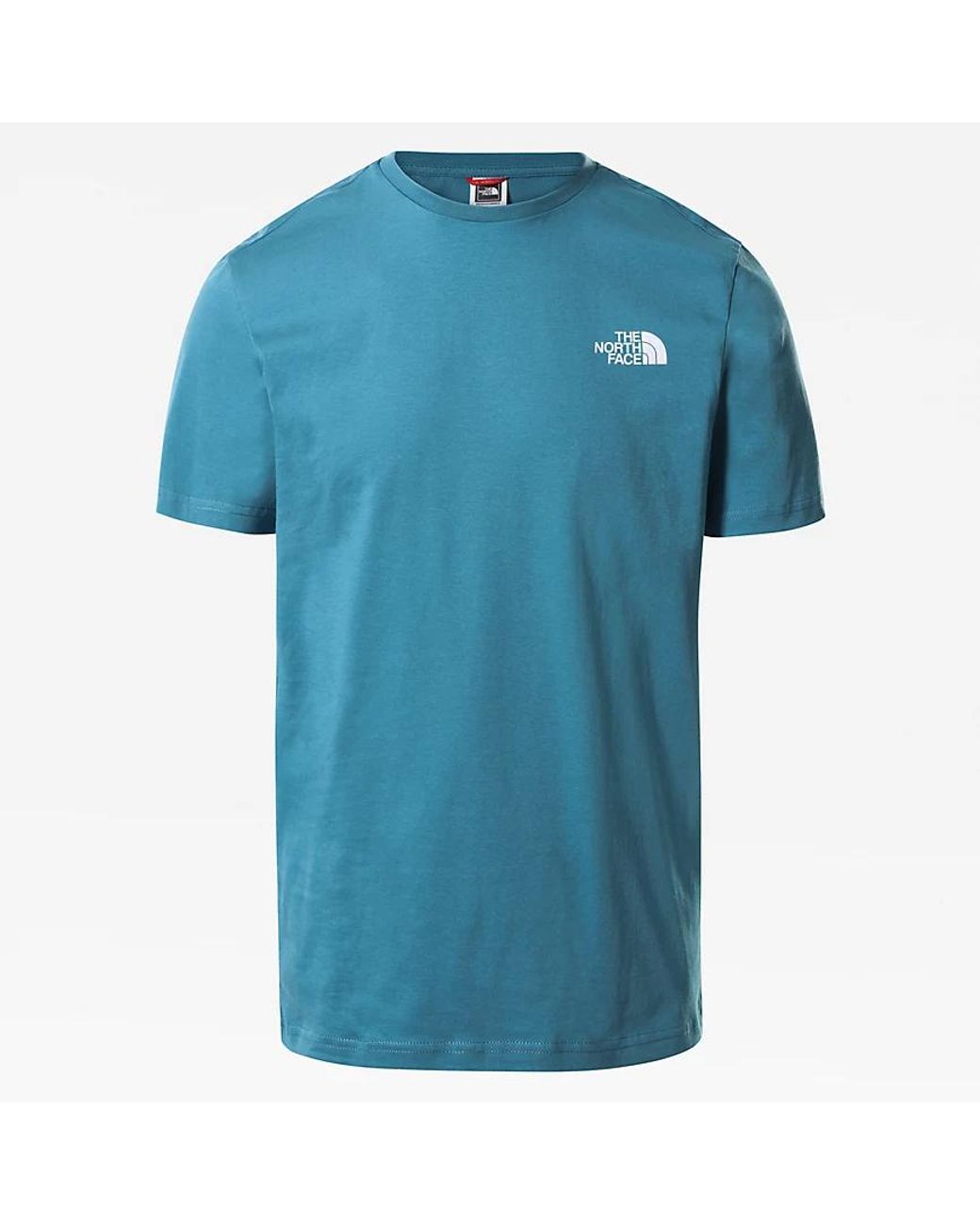The North Face Blue Simple Dome T-Shirt Storm Cotton for men