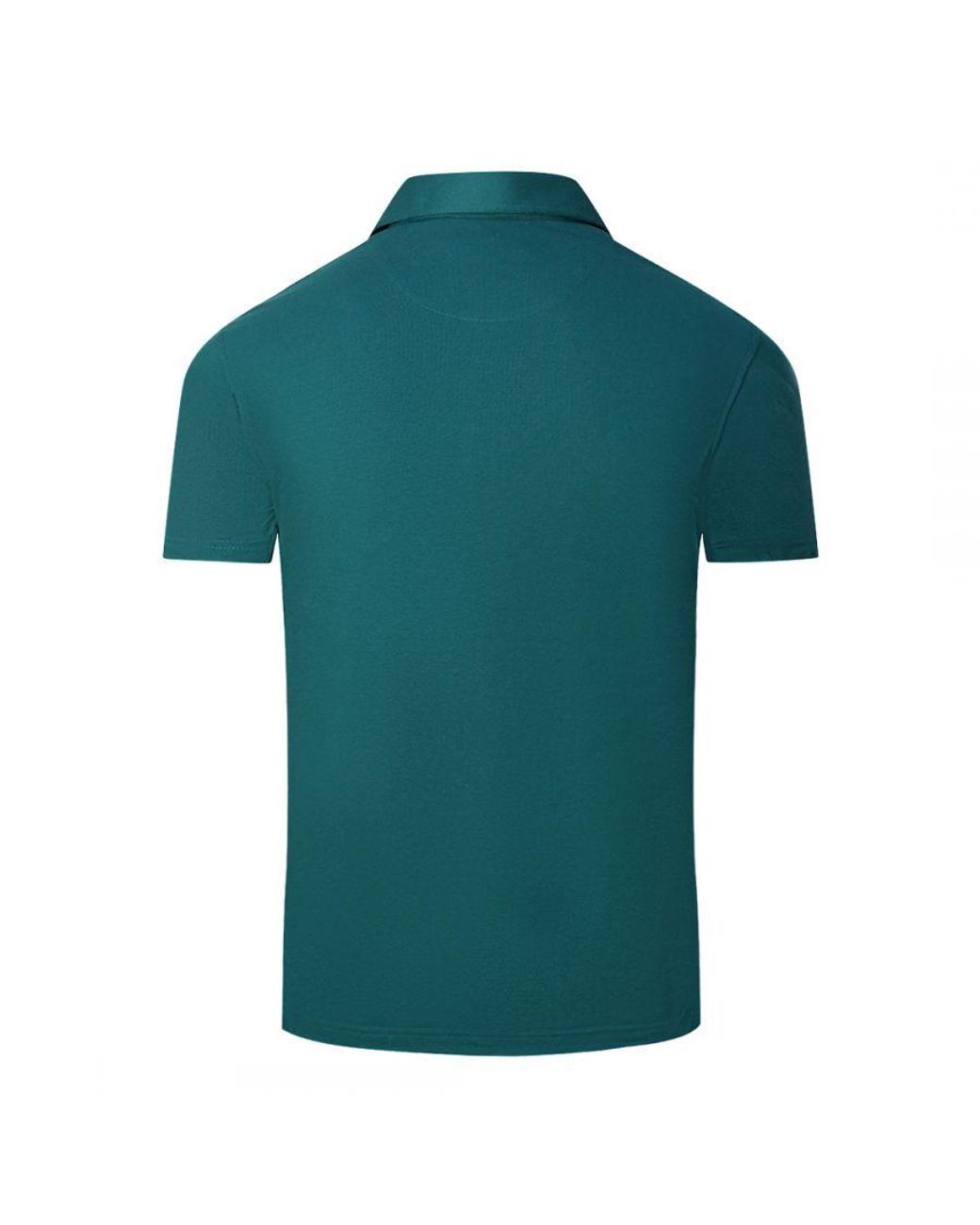 Aquascutum Green Aldis London Logo Polo Shirt for men