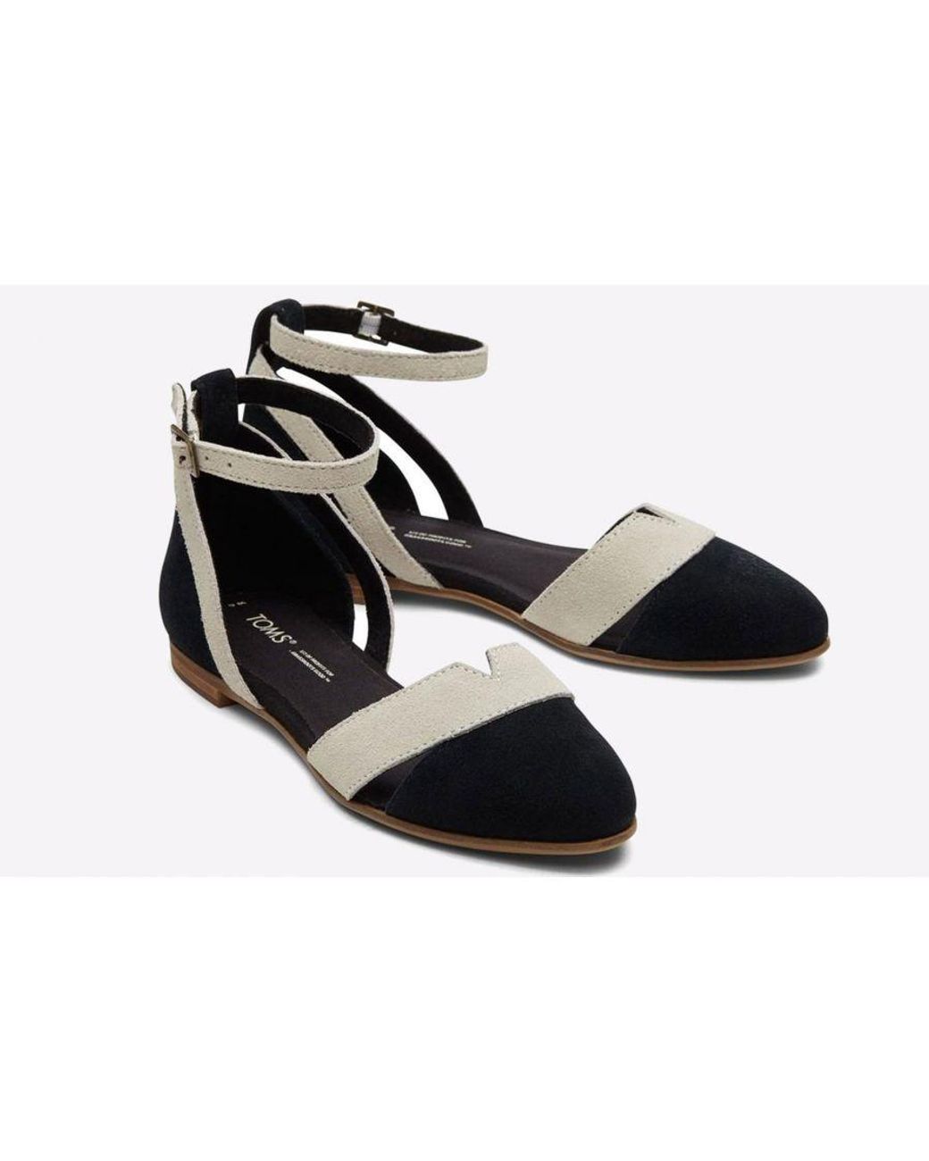 TOMS Black Juliannah Shoe Ladies Summer