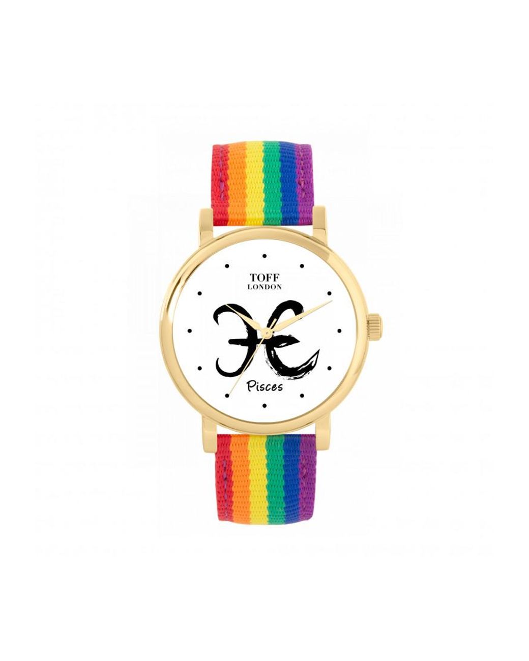 Toff London White Tlws-72823 Ladies Pisces Watch