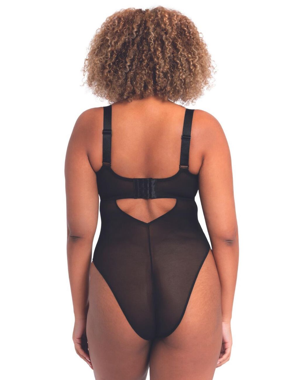 Curvy Kate Black Ck048704 All Night Plunge Body