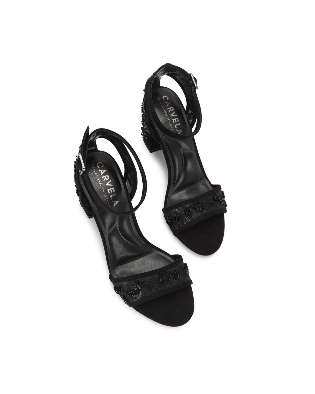 Carvela Kurt Geiger Black Kianni Sandals