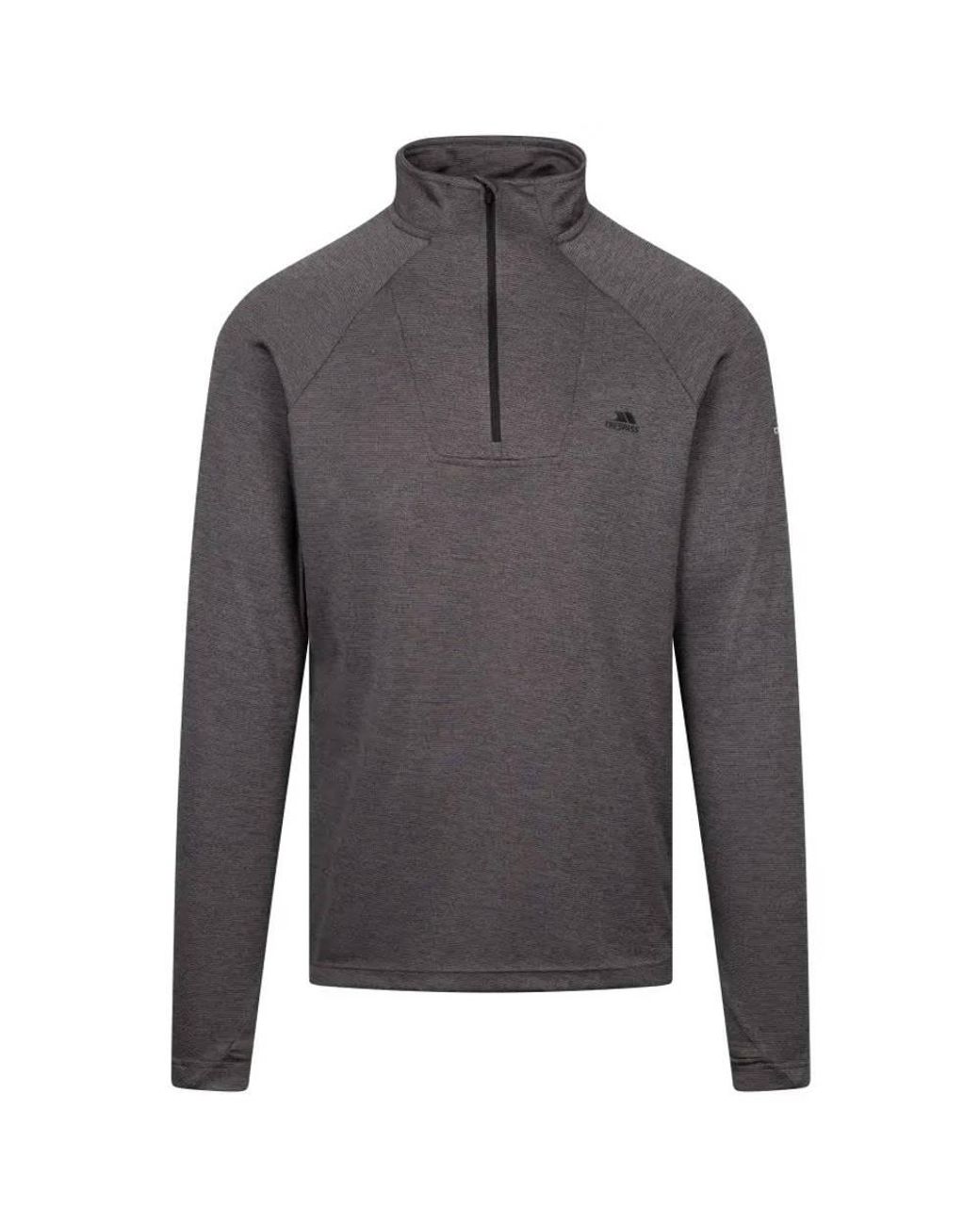 Trespass Gray Valin Long-Sleeved Top Marl) for men